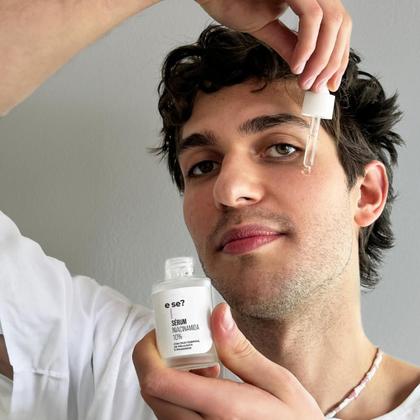Imagem de Sérum Niacinamida 10% - Com Óleo Essencial de Melaleuca e Palmarosa - E se Cosméticos  30ml