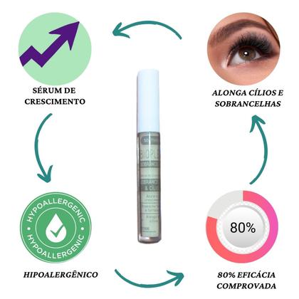 Imagem de Serum Para Crescer Cilios Sombrancelha Fortalecedor Kit 3un