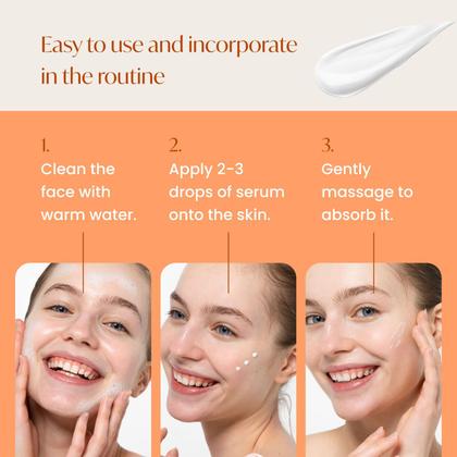 Imagem de Sérum PLANTIFIQUE Massagem facial coreana com vitamina C com colágeno