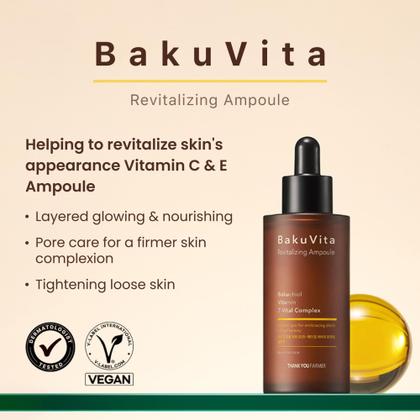 Imagem de Sérum THANKYOU FARMER BakuVita Ampola Revitalizante 50mL