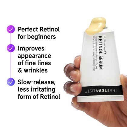 Imagem de Sérum The INKEY List Retinol 1% de Liberação Lenta - 30ml - Para Todos os Tipos de Pele