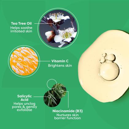 Imagem de Sérum TruSkin Tea Tree Oil para tratamento de acne facial 60mL