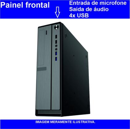 Imagem de Servidor ASUS Intel Core i5 3.2Ghz Slim Memória 6GB DDR3 SSD 240GB Sata3