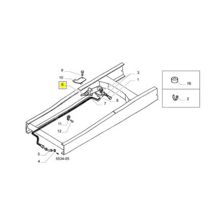 Imagem de Servo Embreagem Para Iveco Tector - 5801223773