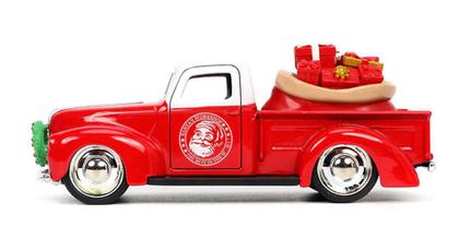 Imagem de Set com 2 Miniaturas Belair e Pickup Com Figuras Natal Jada 1/32