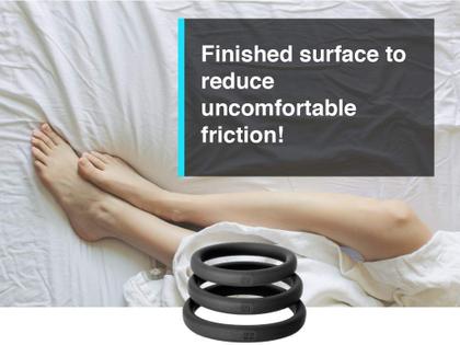 Imagem de Set de 2 anillos para pene Perfect Fit Xact-Fit de silicona, talla 13