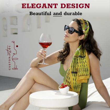 Imagem de Set de 2 Copas de Vino Gusto Nostro de Cristal de 650 mL para Vino