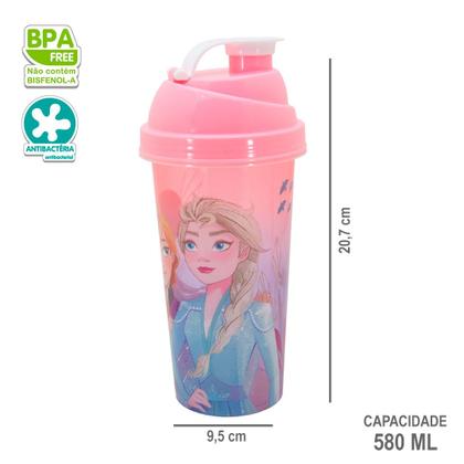 Imagem de Shakeira Geek Personagens Nerd 580 ML com Tampa Rosca e Misturador