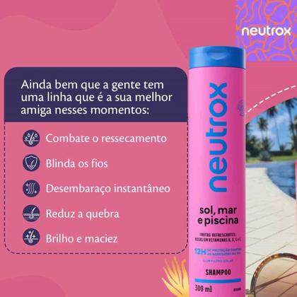 Imagem de Shampoo 300ml - Neutrox Sol Mar Piscina
