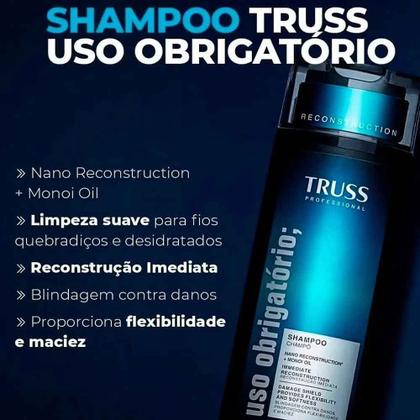 Imagem de Shampoo 300ml Uso Obrigatório Truss