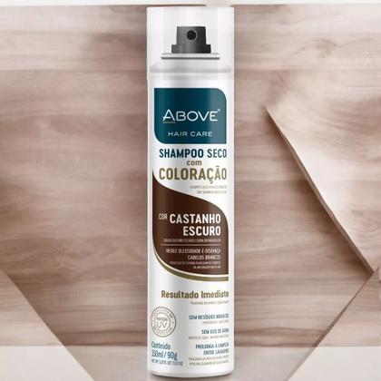 Imagem de Shampoo A Seco C/ Coloração Castanho Claro - Above - 150ml