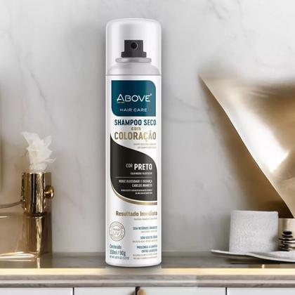 Imagem de Shampoo A Seco C/ Coloração Preto - Above - 150ml