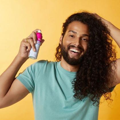 Imagem de Shampoo a Seco Fortificante Reconstrução dos Fios Antioleosidade Ricca 150ml