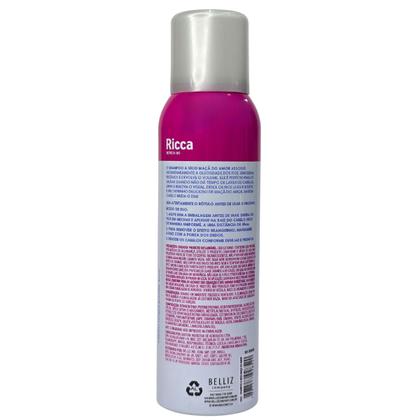 Imagem de Shampoo a Seco Spray Maçã do Amor Vegano Ricca Refresh Me 150ml / 90g