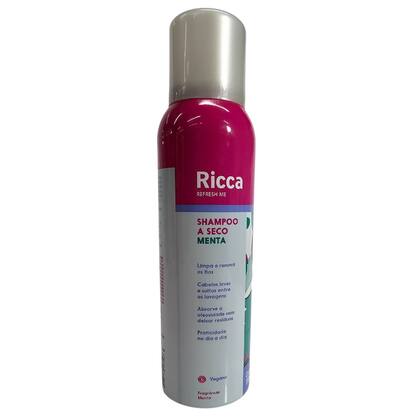 Imagem de Shampoo a Seco Spray Menta Vegano Ricca Refresh Me 150ml / 90g