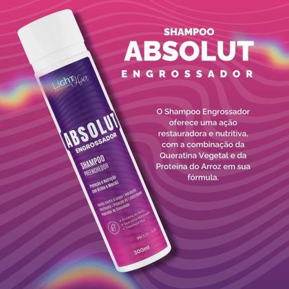 Imagem de Shampoo Absolut Engrossador 300Ml - Light Hair