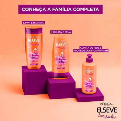 Imagem de Shampoo Alinhador  Elseve Liso Dos Sonhos 200ml