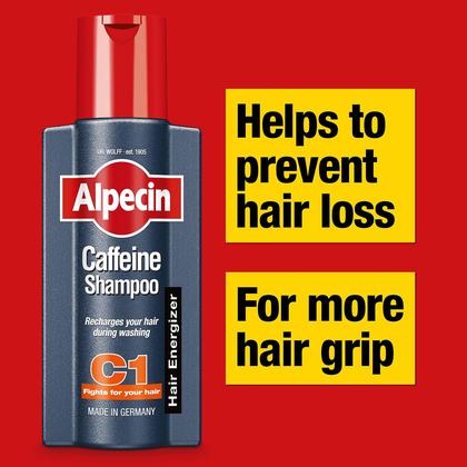Imagem de Shampoo Alpecin Caffeine C1, pacote com 2 unidades