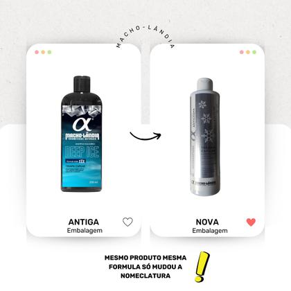 Imagem de Shampoo Anti Caspa Deep Ice Triplo Xxx Macholândia 250ml