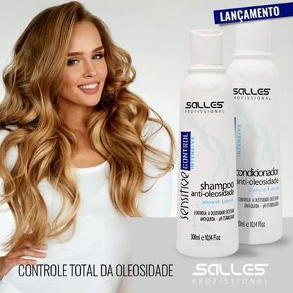 Imagem de Shampoo Anti-Oleosidade E Anti-Queda 300Ml - Salles