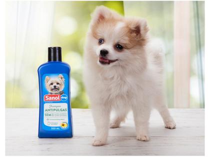 Imagem de Shampoo Anti Pulgas Para Cães Sanol Dog 500Ml 