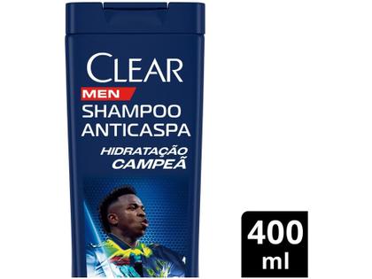 Imagem de Shampoo Anticaspa Clear Men Hidratação Campeã 400ml