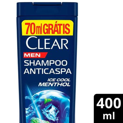 Imagem de Shampoo Anticaspa Clear Men Ice Cool Menthol 400ml