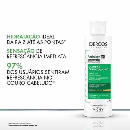 Imagem de Shampoo Anticaspa DS Intensivo Vichy Dercos - Cabelos Secos