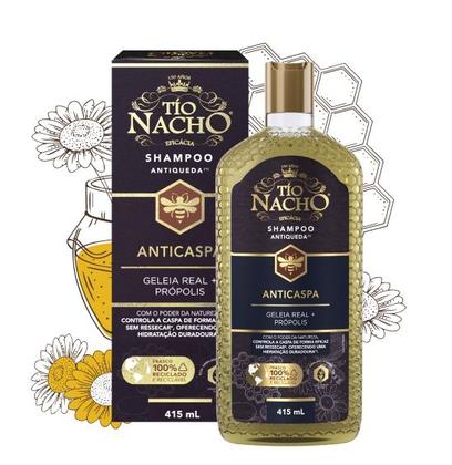 Imagem de Shampoo Anticaspa e Antiqueda Tio Nacho 415ml Não resseca