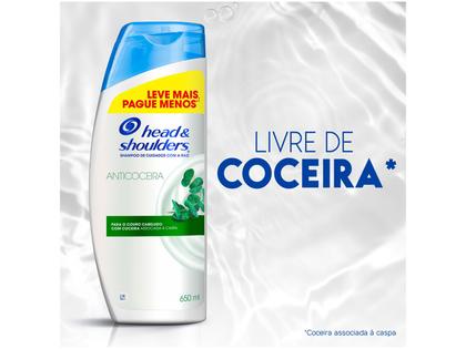 Shampoo Anticaspa Head & Shoulders Anticoceira - 650ml Imagem de Shampoo Anticaspa Head & Shoulders Anticoceira