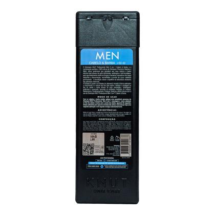 Imagem de Shampoo Anticaspa Men 2 em 1 Cabelo & Barba - 250ml Knut