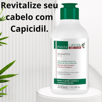 Imagem de Shampoo Antiqueda Capicidil + Condicionador Capicidil Antiqueda
