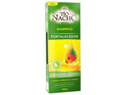 Imagem de Shampoo antiqueda fortalecedor Tio Nacho Ervas milenares 415ml