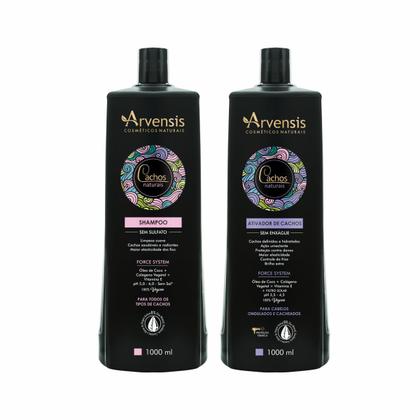 Imagem de Shampoo Arvensis 1l + Ativador Ondulados 1l