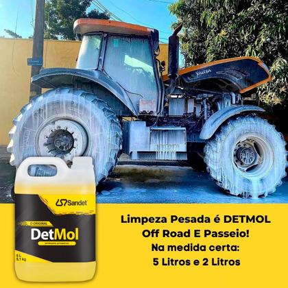 Imagem de Shampoo Automotivo Detmol Limpeza Pesada Sandet 5L
