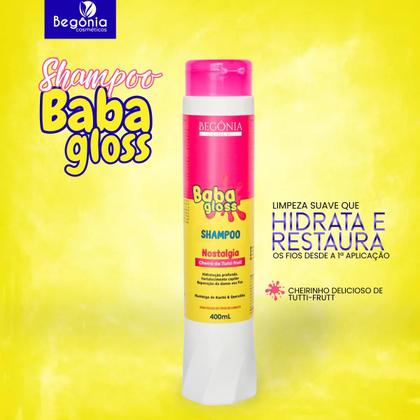 Imagem de Shampoo Baba Gloss Begônia 400ml