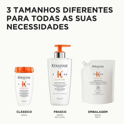 Imagem de Shampoo Bain Nutritive Kérastase Satin Riche