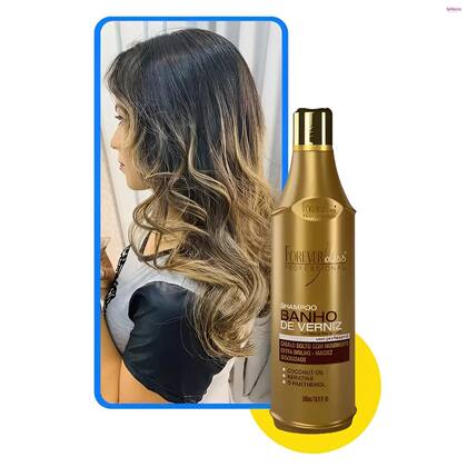 Imagem de Shampoo Banho de Verniz Forever Liss 500ml