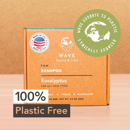 Imagem de Shampoo Bar Clever Yoga Wave Óleo de eucalipto 68ml vegano