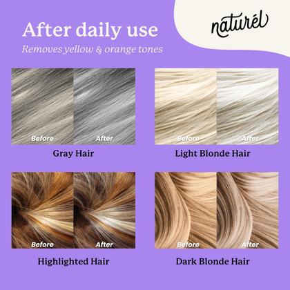 Imagem de Shampoo Bar NATURÉL Purple Toning para cabelos loiros ou grisalhos