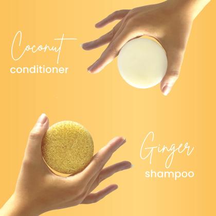 Imagem de Shampoo Bar Pack 3 Muun Gengibre e Coco com pH balanceado