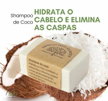 Imagem de Shampoo barra Vegano Coco da Expresso Mata Atlântica