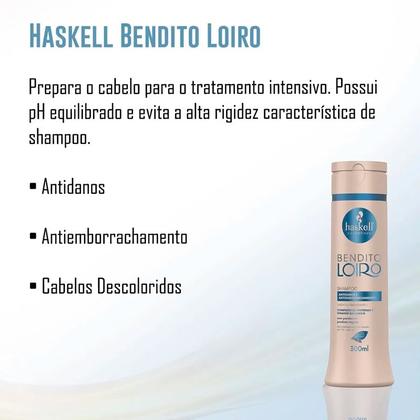 Imagem de Shampoo Bendito Loiro 300ml - haskell