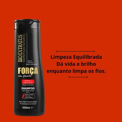 Imagem de Shampoo Bio Extratus Força Pimenta 350ml