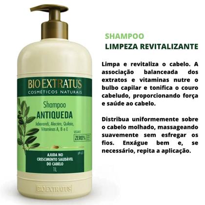 Imagem de Shampoo Bio Extratus Jaborandi Antiqueda 1 Litro