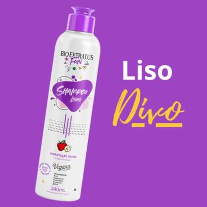 Imagem de Shampoo bioextratus fun lisos 240ml