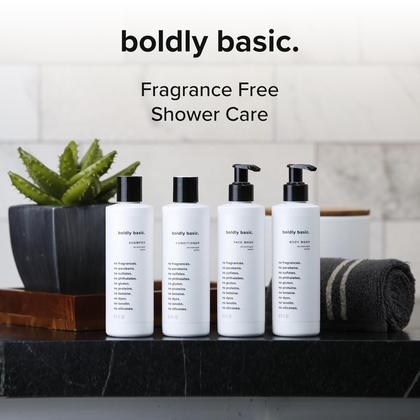 Imagem de Shampoo Boldly Basic, sem fragrância, para pele delicada e sensível