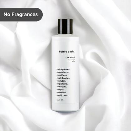 Imagem de Shampoo Boldly Basic, sem fragrância, para pele delicada e sensível