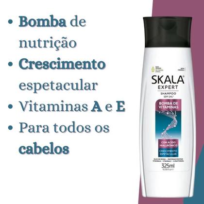 SKALA Vitamin-Shampoo – Nährstoffbombe Für Glänzendes, Gesundes Haar, 325 Ml