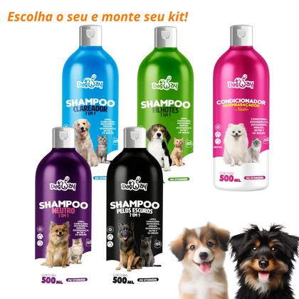 Imagem de Shampoo Cachorro Pet Shop Caes Condicionador 500ml Oferta